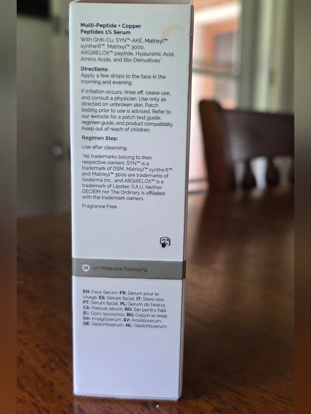 The Ordinary Copper Peptides Serum - Full Sized - Picture 2 of 5